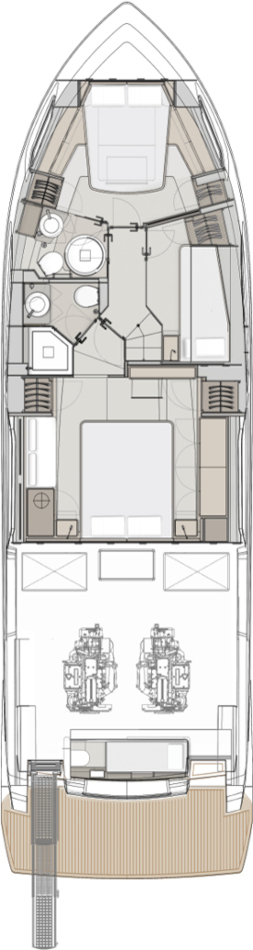 Wynajem Motorówka w Podstrana - Ferretti Ferretti Yachts 500