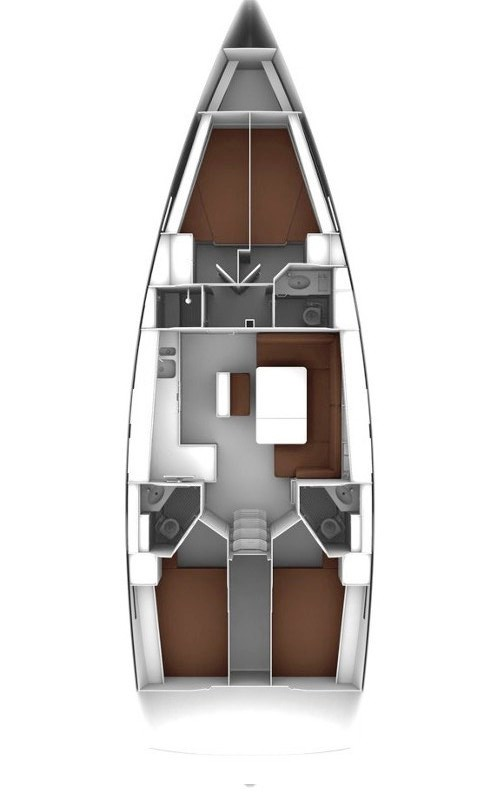 Wynajem łodzi Bavaria Cruiser 46 w Fethiye na SamBoat 