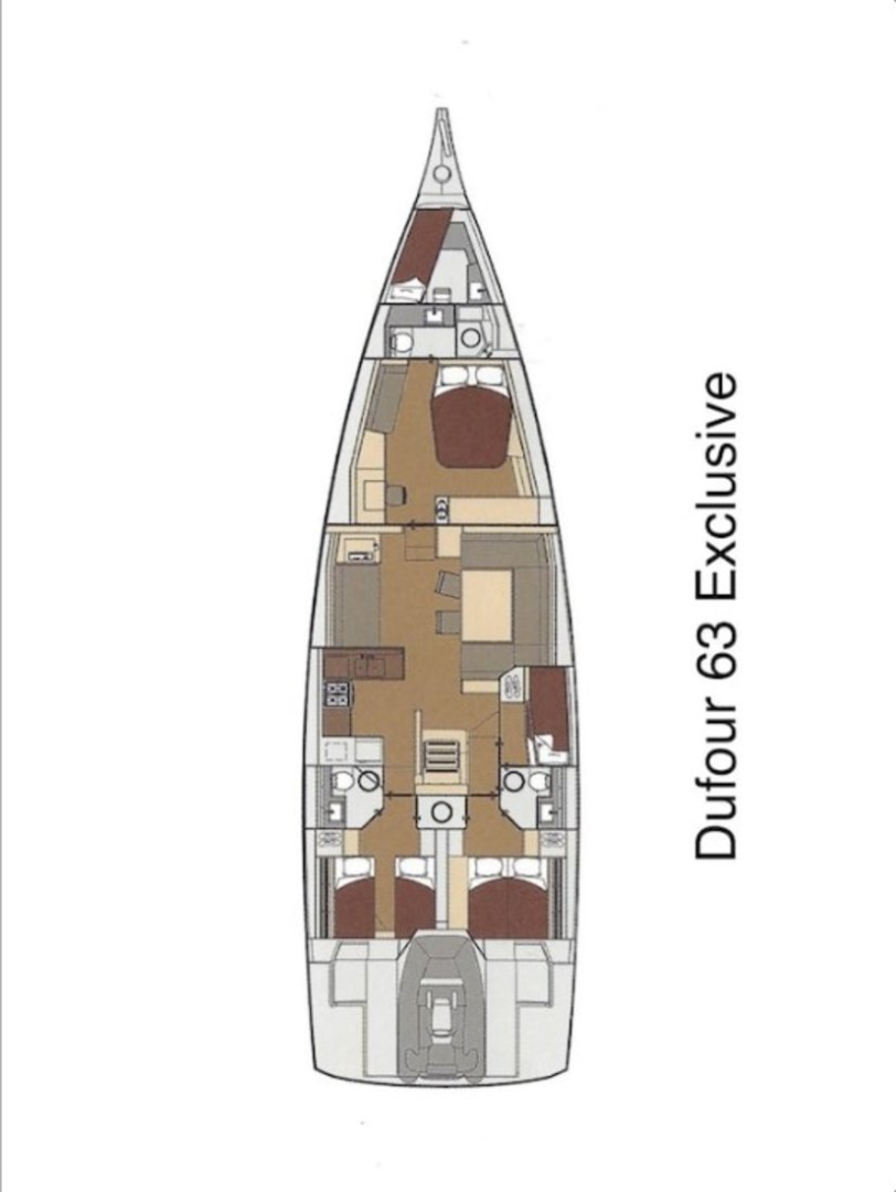 Wynajem Żaglowiec w Primosten - Dufour Dufour 63 Exclusive