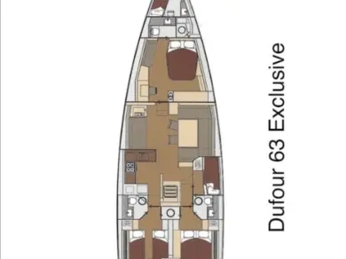 Wynajem Żaglowiec w Primosten - Dufour Dufour 63 Exclusive