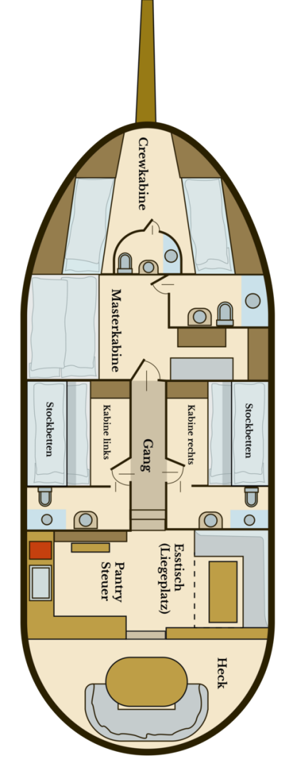 Wynajem łodzi Custom Made Larus - 3 + 1 cab. w Pirovac na SamBoat 