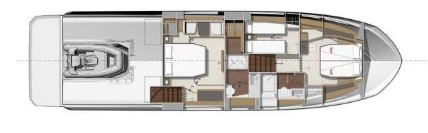 Wynajem Luksusowy jacht w Podstrana - Jeanneau Prestige 590