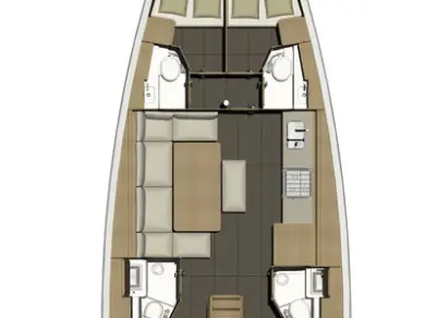 Wynajem łodzi Sibenik tanio Dufour 460 Grand Large