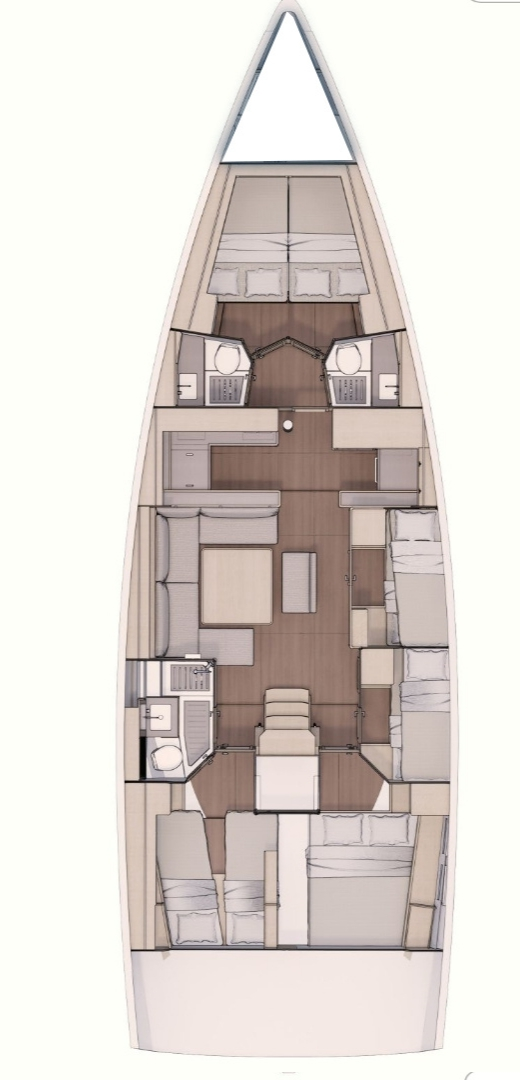 Wynajem w Vodice- Dufour Dufour 530 na SamBoat
