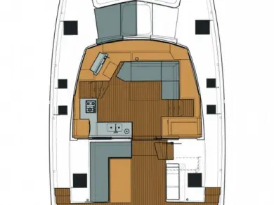 Wynajmij Katamaran z lub bez skippera Fountaine Pajot w Trogir
