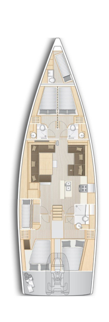 Wynajmij Hanse Hanse 588 w Trogir