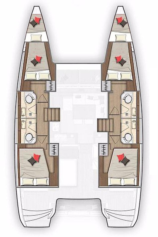 Wynajem łodzi Lagoon Lagoon 40 w Sukosan na SamBoat 
