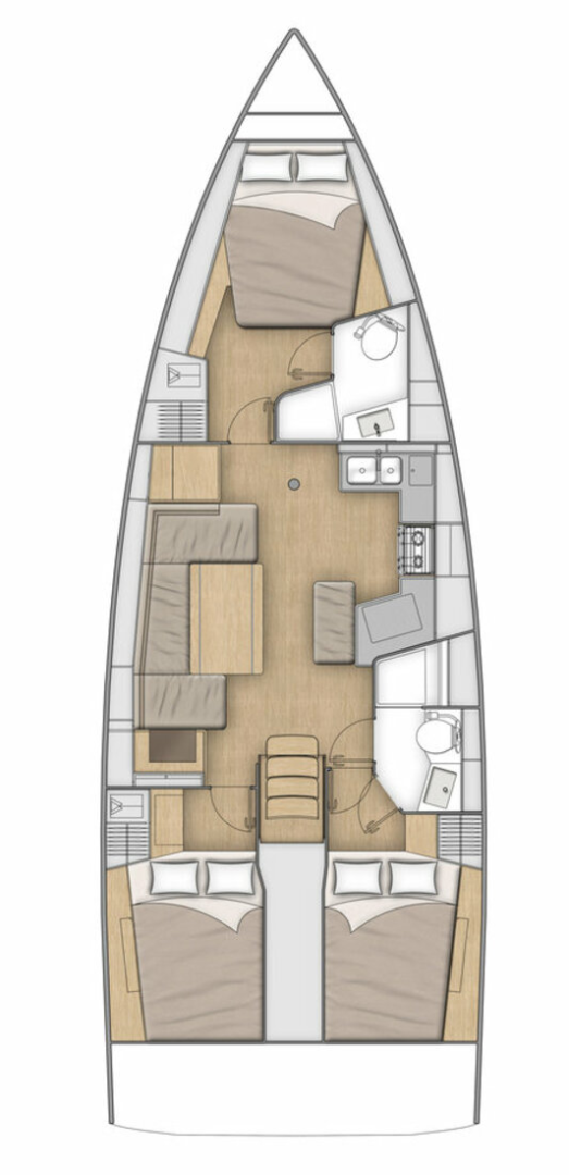 Wynajem w Pomer- Bénéteau Oceanis 40.1 na SamBoat