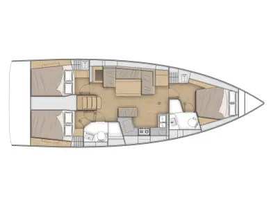 Wynajmij Bénéteau Oceanis 40.1 w Pomer