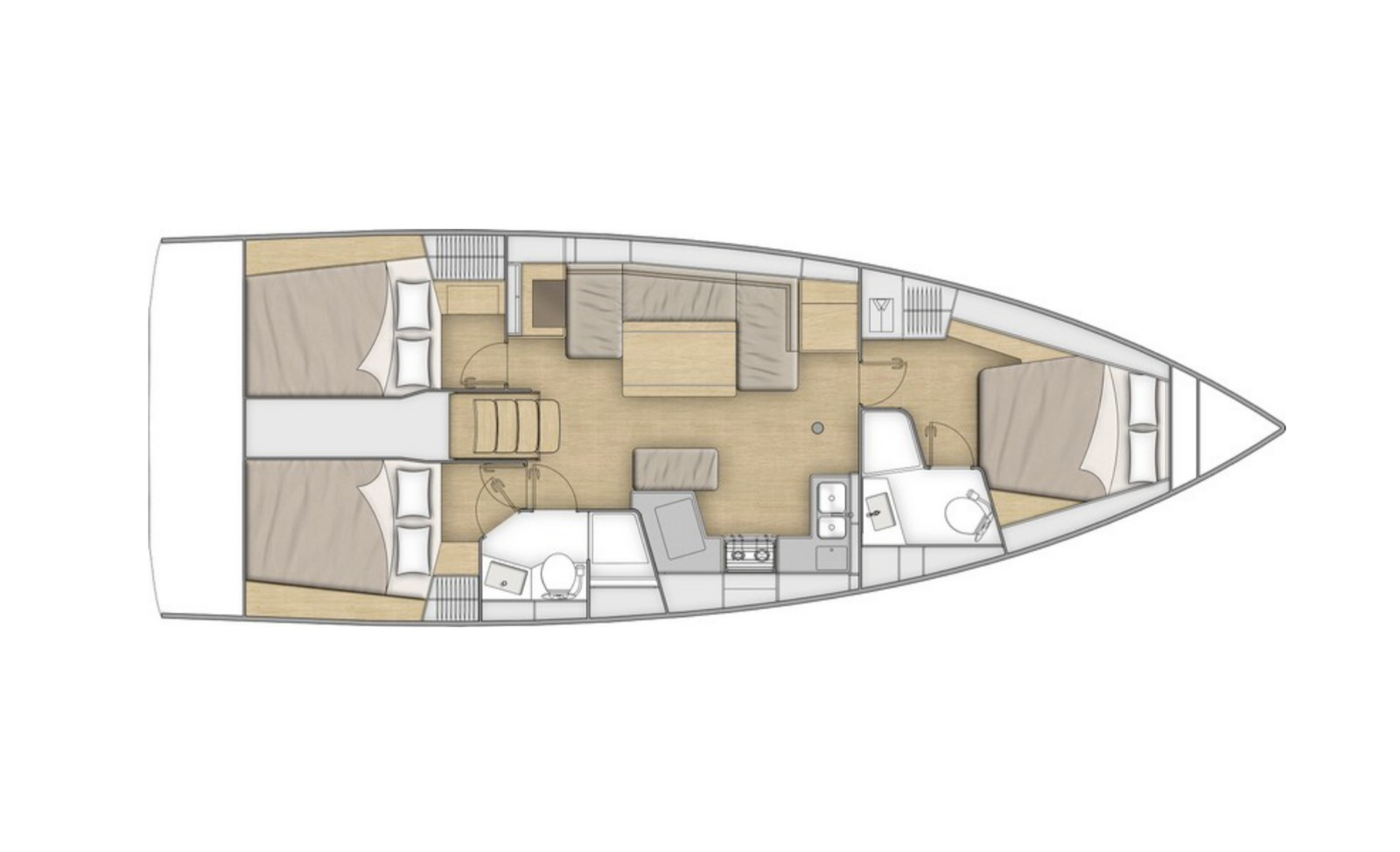Wynajem łodzi Pomer tanio Oceanis 40.1