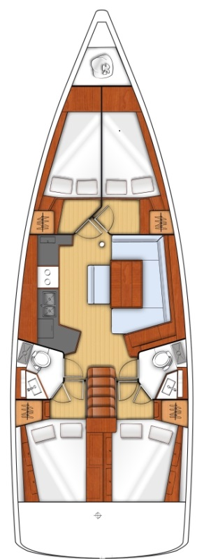 Wynajem łodzi Bénéteau Oceanis 45 w Split na SamBoat 