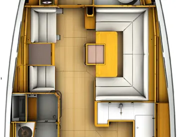Wynajem łodzi Komolac tanio Sun Odyssey 419