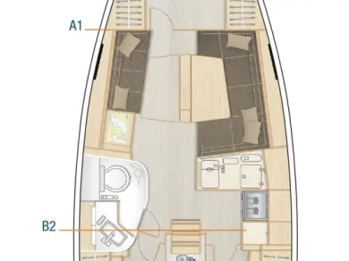 Wynajmij Hanse Hanse 388 w Pula