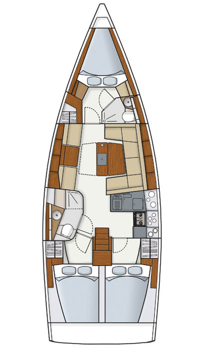 Wynajem w Sibenik- Hanse Hanse 415 na SamBoat