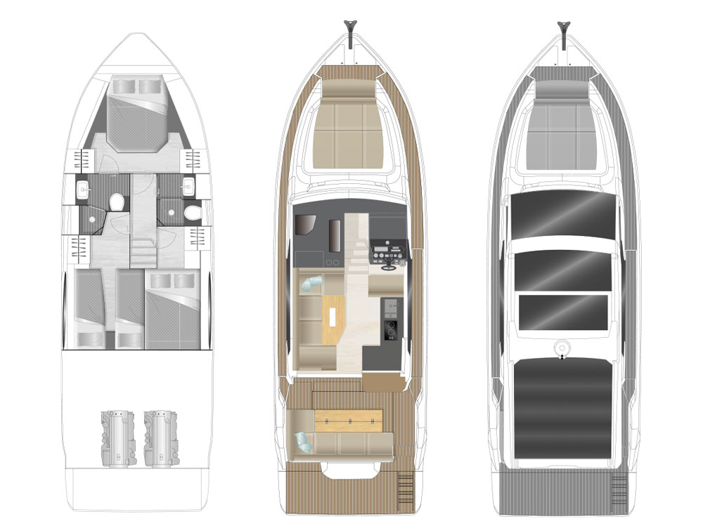 Wynajmij Sealine Sealine C390 w Kaštela