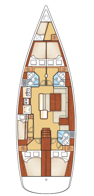 Wynajem łodzi Bénéteau Oceanis 50 Family w Rogac na SamBoat 