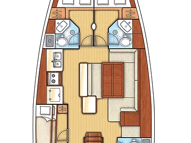 Wynajem łodzi Bénéteau Oceanis 50 Family w Rogac na SamBoat 