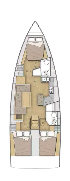 Wynajem w Rhodes (City)- Bénéteau Oceanis 40.1 na SamBoat