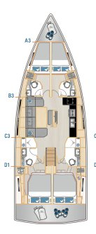 Wynajem łodzi Hanse Hanse 460 w Donji Seget na SamBoat 