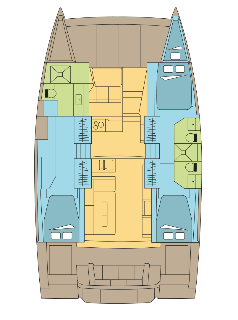 Katamaran do wynajmu w Marsh Harbour w najlepszej cenie