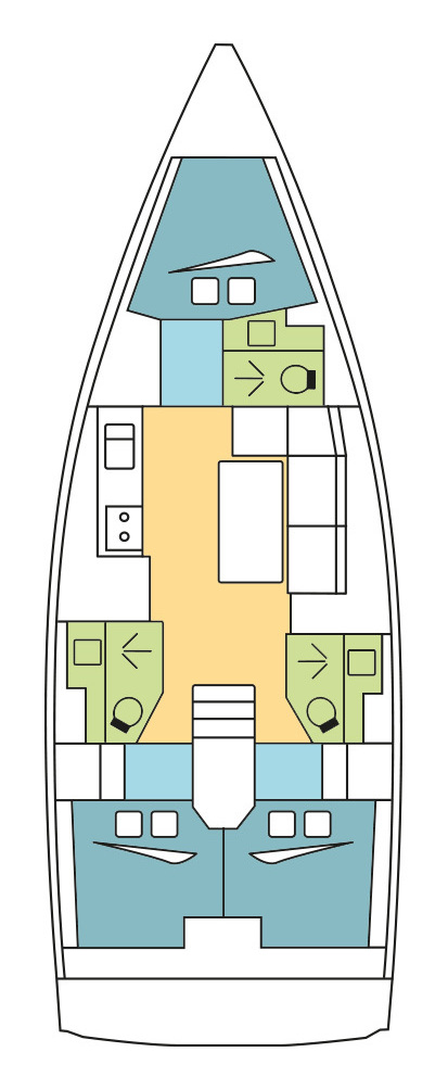 Wynajem łodzi Dufour Dufour 390 GL w Saint-Mandrier-sur-Mer na SamBoat 