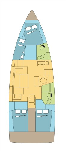 Wynajem łodzi Lefkáda tanio Oceanis 40.1