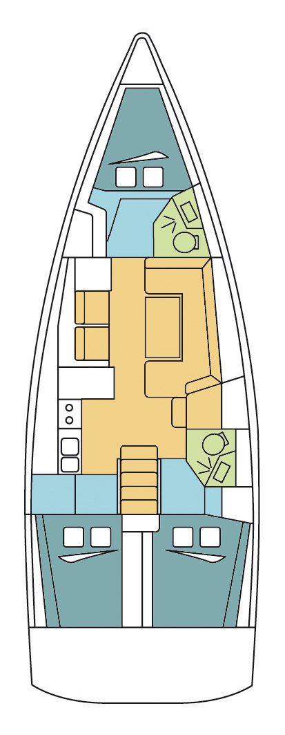 Wynajmij Bénéteau Oceanis 41.1 w La Paz
