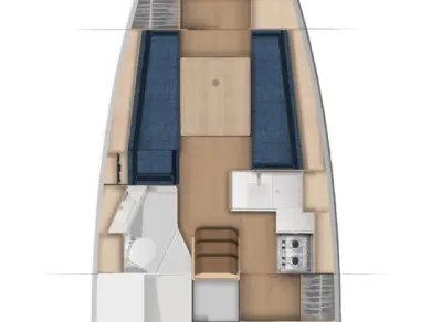 Jeanneau Sun Odyssey 350 między profesjonalistami a osobami prywatnymi w Jolly Harbour