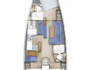 Wynajem Żaglowiec w Primosten - Jeanneau Sun Odyssey 410
