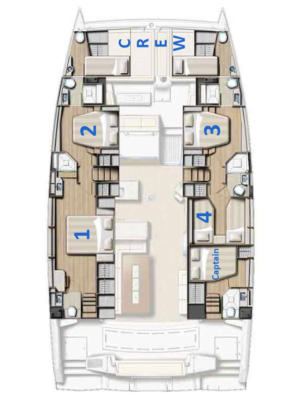 Wynajem w Capo d'Orlando- Bali Bali 5.4 na SamBoat