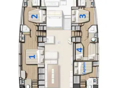 Wynajem w Capo d'Orlando- Bali Bali 5.4 na SamBoat