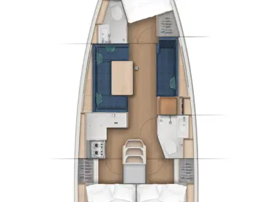 Wynajmij Jeanneau Sun Odyssey 380 w Turgutreis