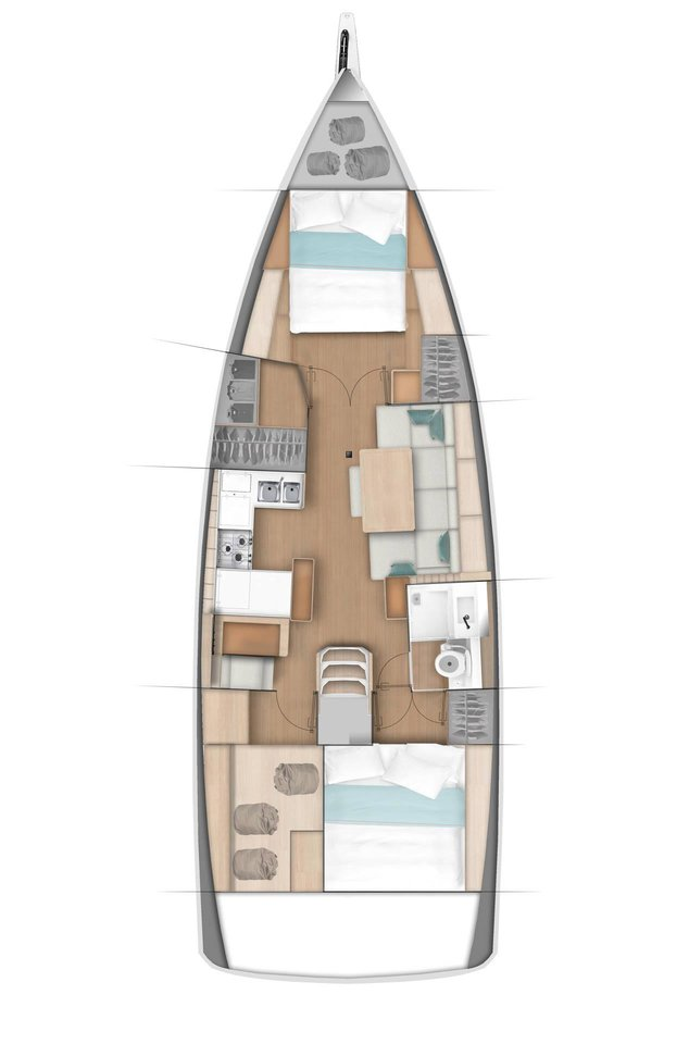Wynajmij Jeanneau Sun Odyssey 440 w Road Town