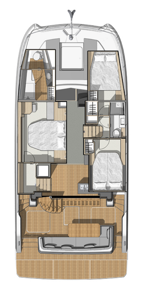 Fountaine Pajot Fountaine Pajot MY5 między profesjonalistami a osobami prywatnymi w Marsh Harbour