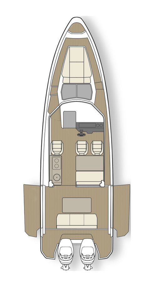 Wynajem łodzi Saxdor Saxdor 320 GTC w Opatija na SamBoat 