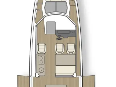 Wynajem łodzi Saxdor Saxdor 320 GTC w Opatija na SamBoat 