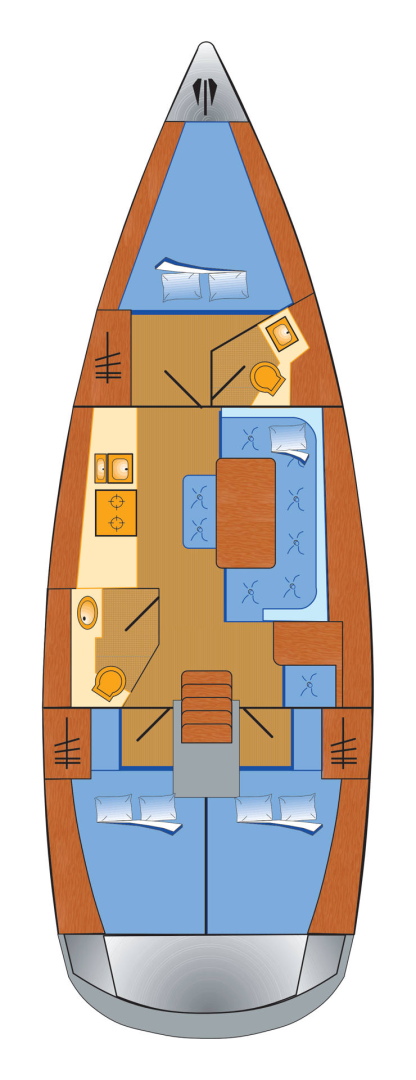 Wynajmij Bavaria Cruiser 41S w Heiligenhafen