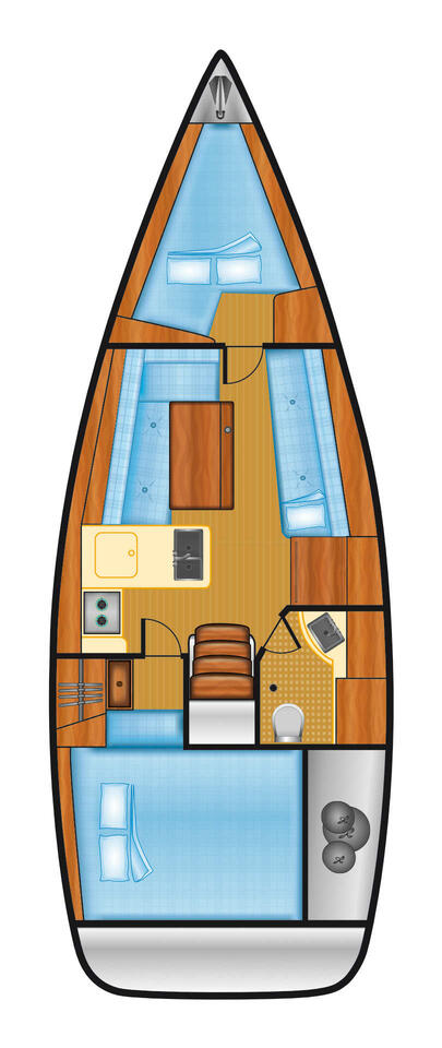 Wynajem łodzi Barth tanio Oceanis 31