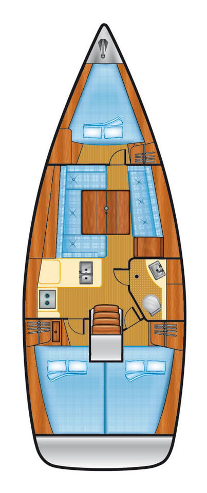Wynajem Żaglowiec w Flensburg - Bénéteau Oceanis 34