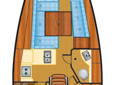 Wynajem Żaglowiec w Flensburg - Bénéteau Oceanis 34