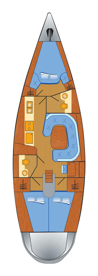 Wynajem łodzi Bootsbau Rügen GmbH Vilm 41 cruiser w Barth na SamBoat 