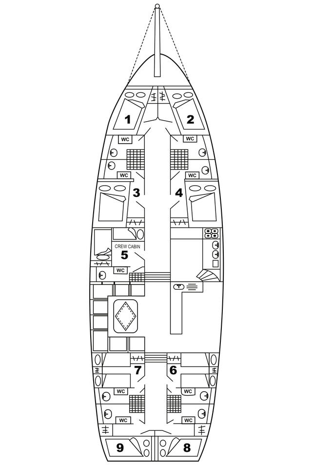 Wynajem łodzi Custom Made Sadri Usta 1 w Tivat na SamBoat 