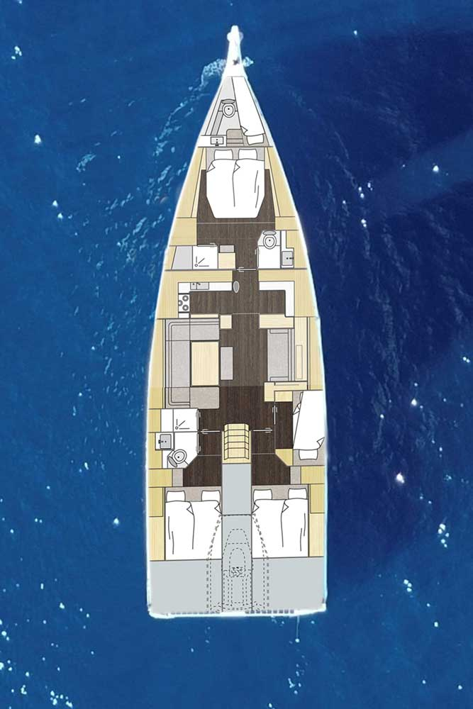 Wynajem w Trogir- Bavaria Bavaria C57 na SamBoat