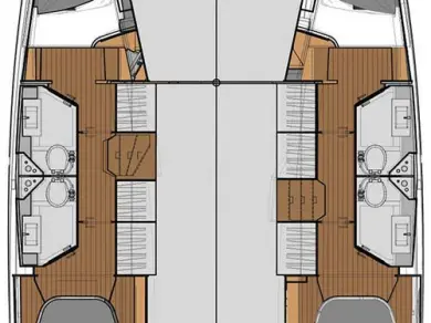 Wynajem łodzi Fountaine Pajot Lucia 40 w Lefkáda na SamBoat 