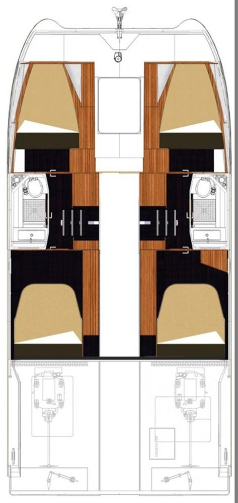 Wynajem w Biograd na Moru- Fountaine Pajot Fountaine Pajot MY 37 na SamBoat