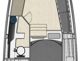 Wynajem łodzi Biograd na Moru tanio Nuva M9 Cabin