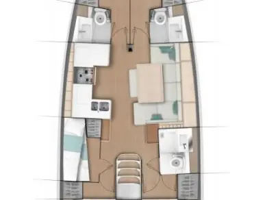 Wynajem Żaglowiec w Trogir - Jeanneau Sun Odyssey 490