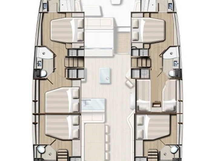 Wynajmij Bali Bali 5.4 - 6 + 1 cab. w Road Town