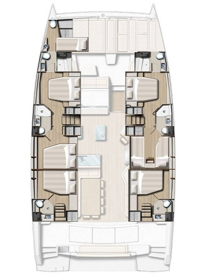 Wynajmij Bali Bali 5.4 - 6 + 1 cab. w Road Town