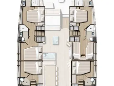 Wynajmij Bali Bali 5.4 - 6 + 1 cab. w Road Town
